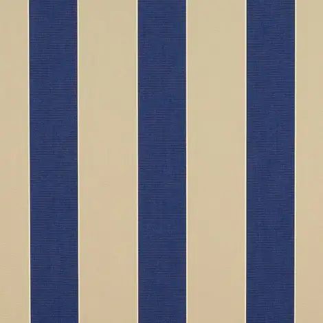 Canvas Block Stripe Mediterranean 4921-0000 46-Inch Stripes Mayfield Collection Awning / Shade Fabric