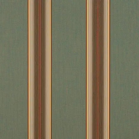 Vintage Bar Stripe Forest 4949-0000 46-Inch Stripes Awning / Shade Fabric