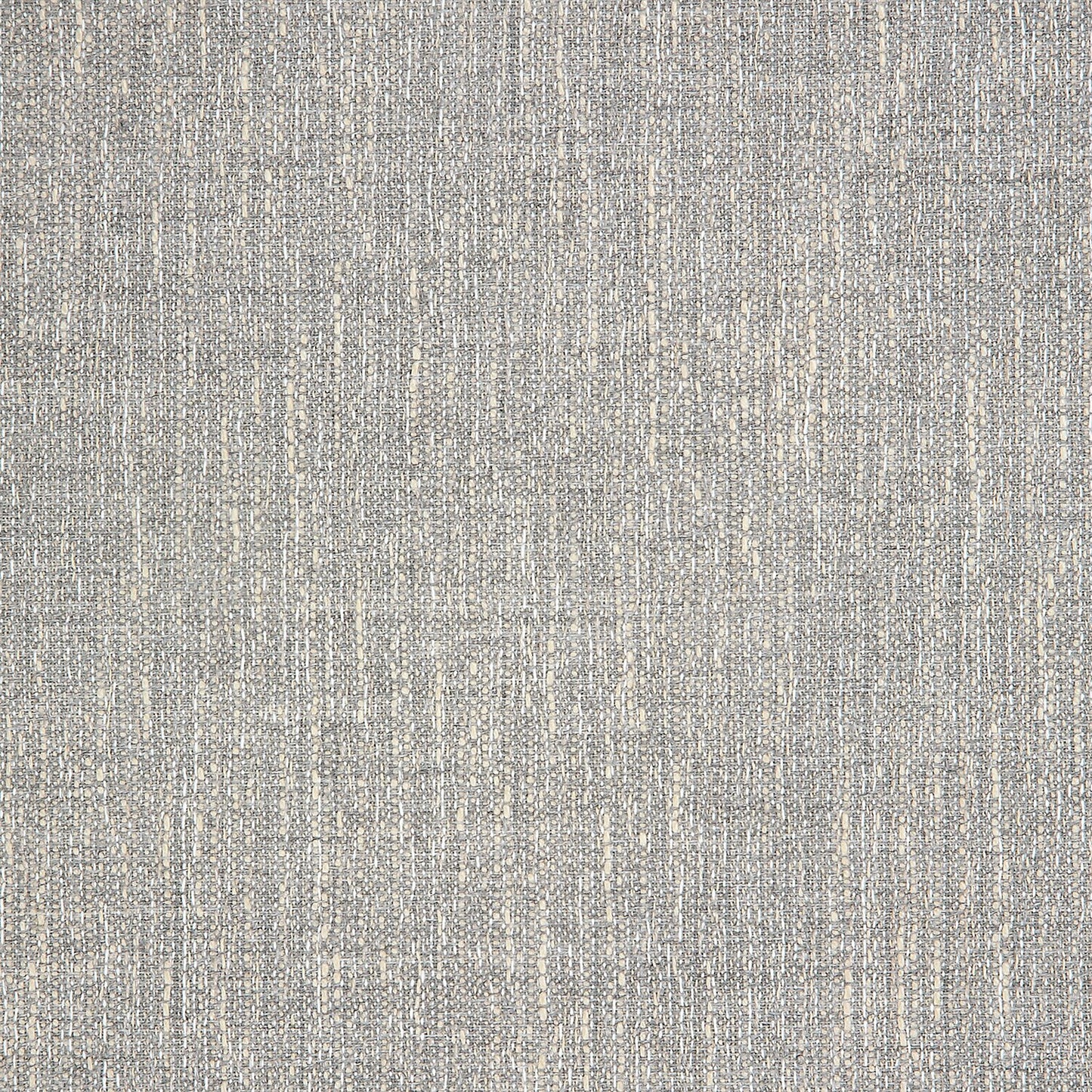 Close-up view of a textured gray fabric.