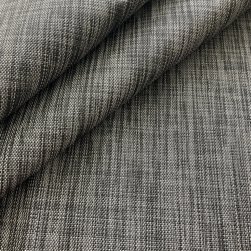 Close-up of gray textured fabric
