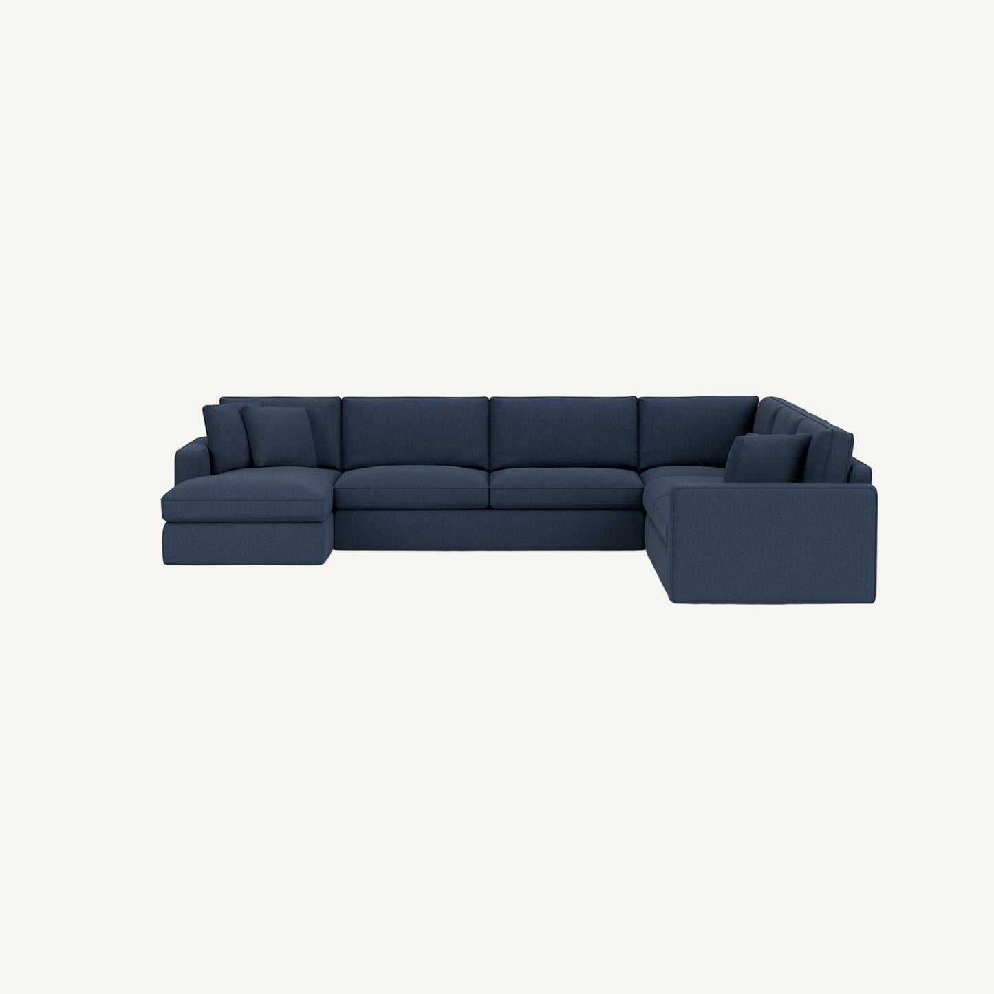 Navy Sofa upholstered