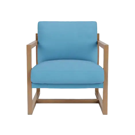 Canvas Sky Blue 5424-0000 chair seat