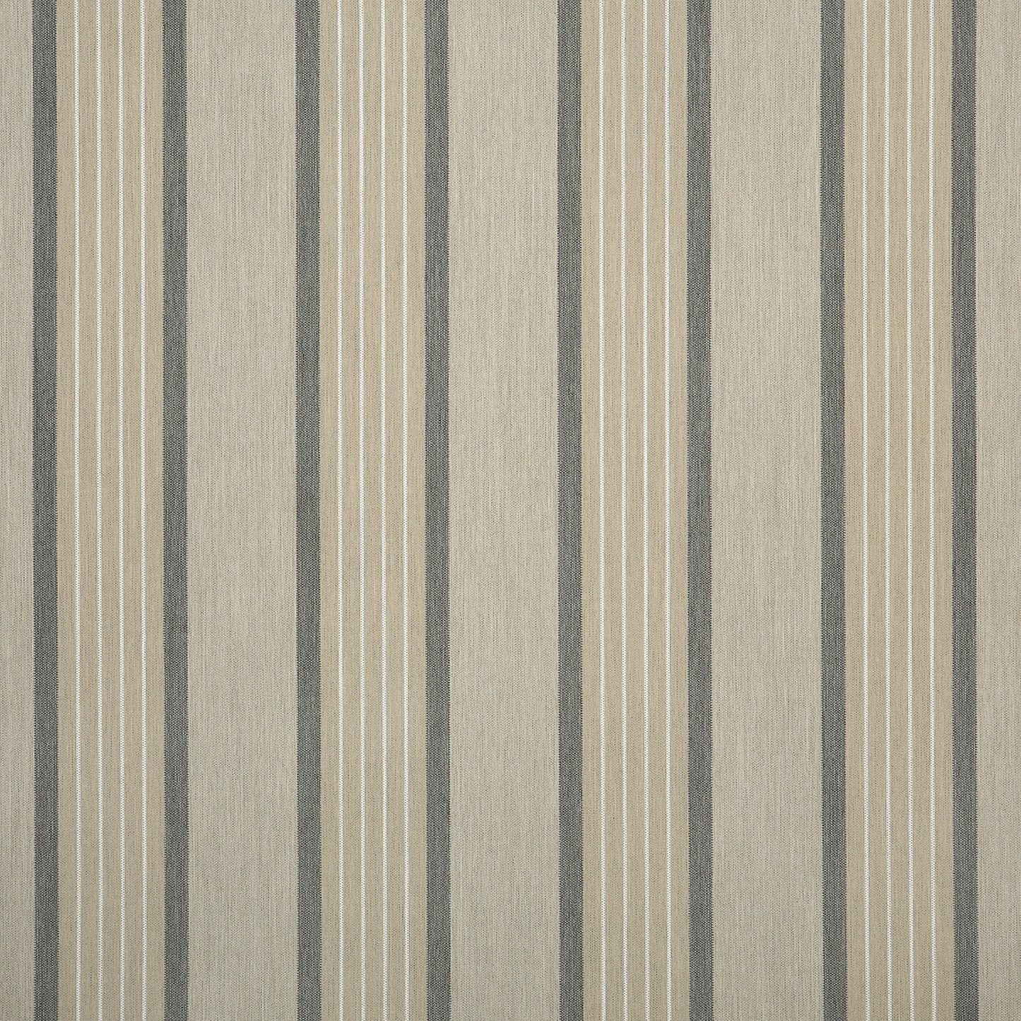 Textured fabric with alternating dark and light stripes