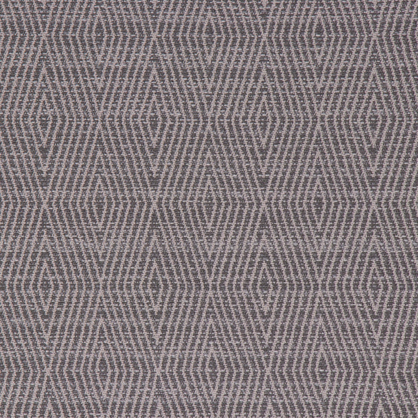 Patterned fabric with a geometric design in gray tones