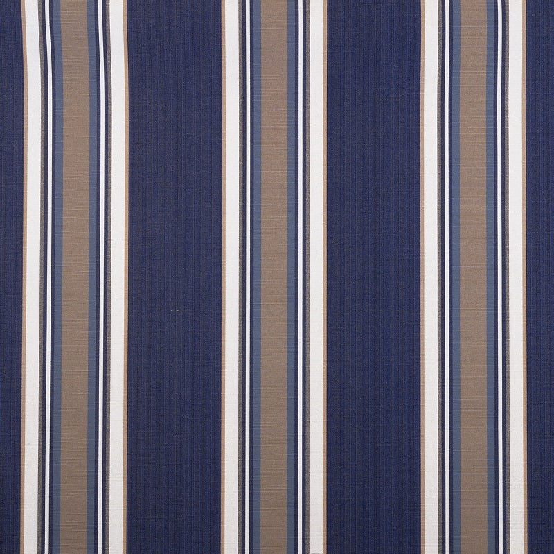 Emblem Navy 4898-0000 46-Inch Stripes Mayfield Collection Awning / Shade Fabric