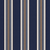 Emblem Navy 4898-0000 46-Inch Stripes Mayfield Collection Awning / Shade Fabric