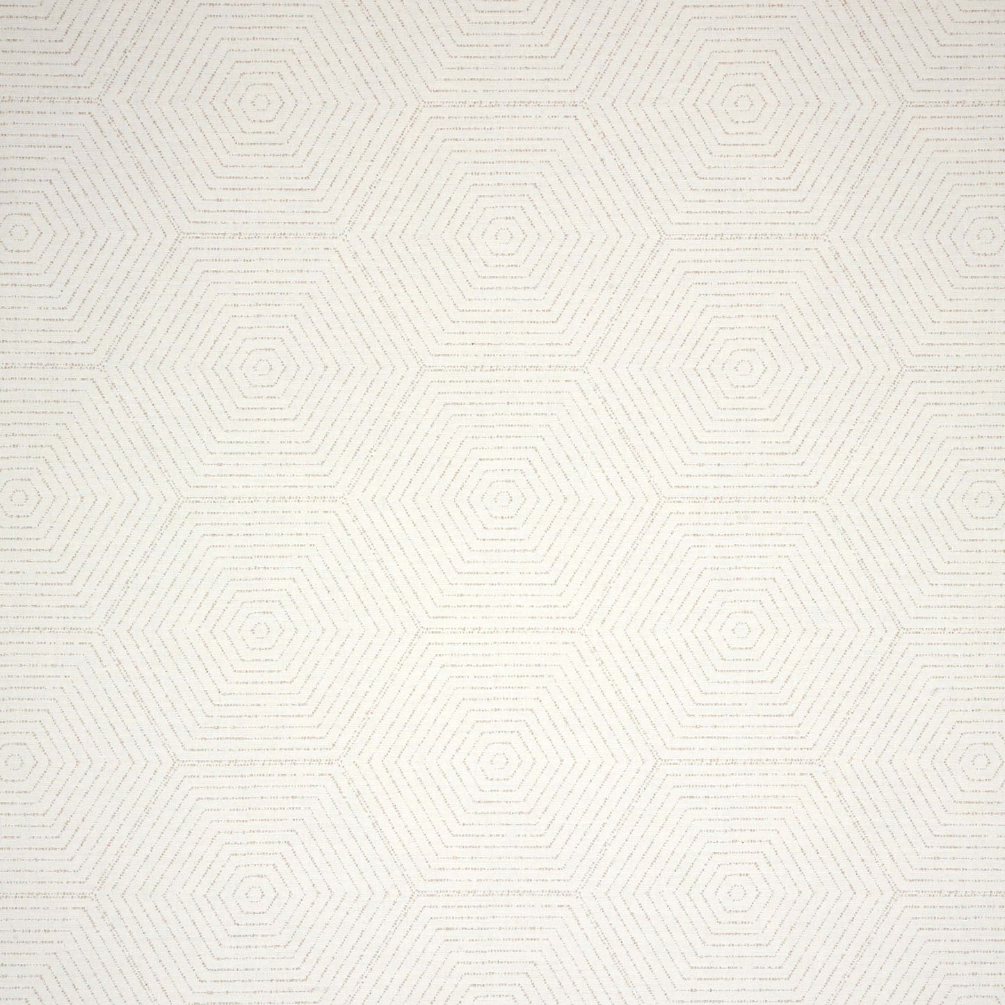 White geometric patterned wallpaper