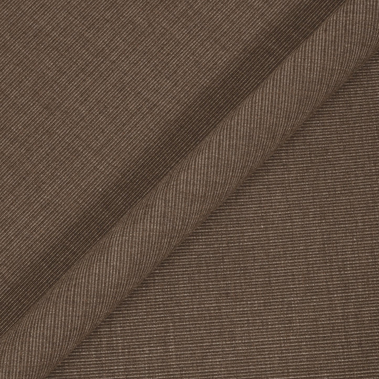 Close-up of brown fabric with a subtle pattern