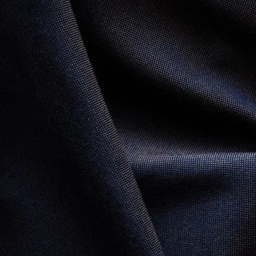 Close-up of dark blue fabric texture