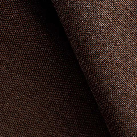 Close-up of brown fabric texture