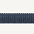 F439 Navy Fringe