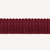 F436 Burgundy Fringe