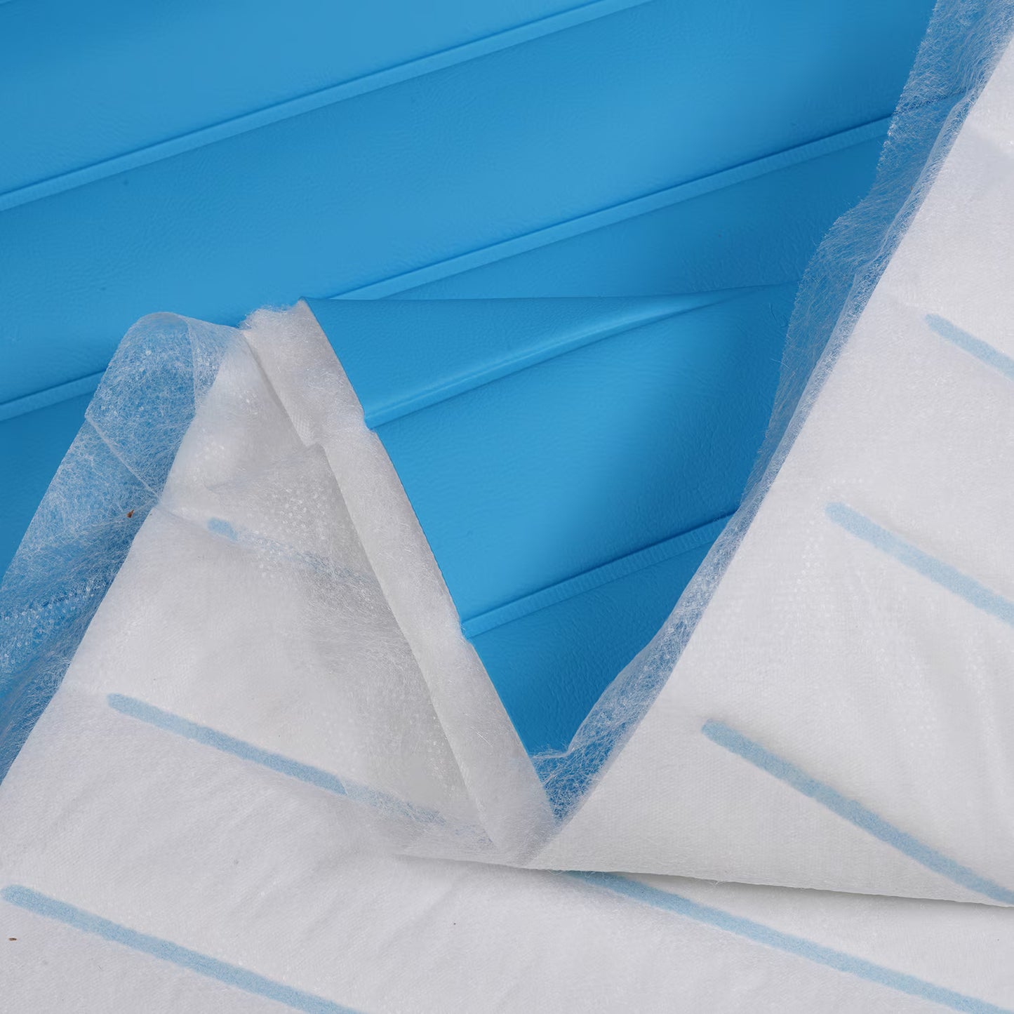 Horizon Capriccio Azure 10200-0020 Roll-n-Pleat Marine Vinyl Upholstery Fabric