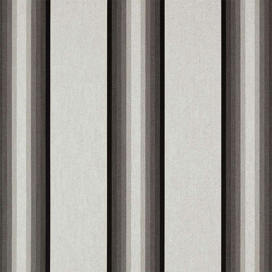 Grey / Black / White 4799-0000 46-Inch Stripes Awning / Shade Fabric