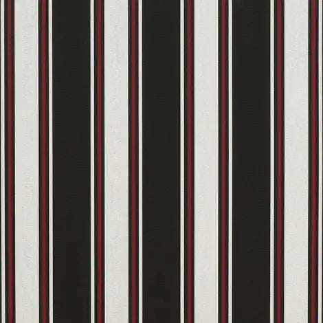 Hatteras Raven 4989-0000 46-Inch Stripes Awning / Shade Fabric