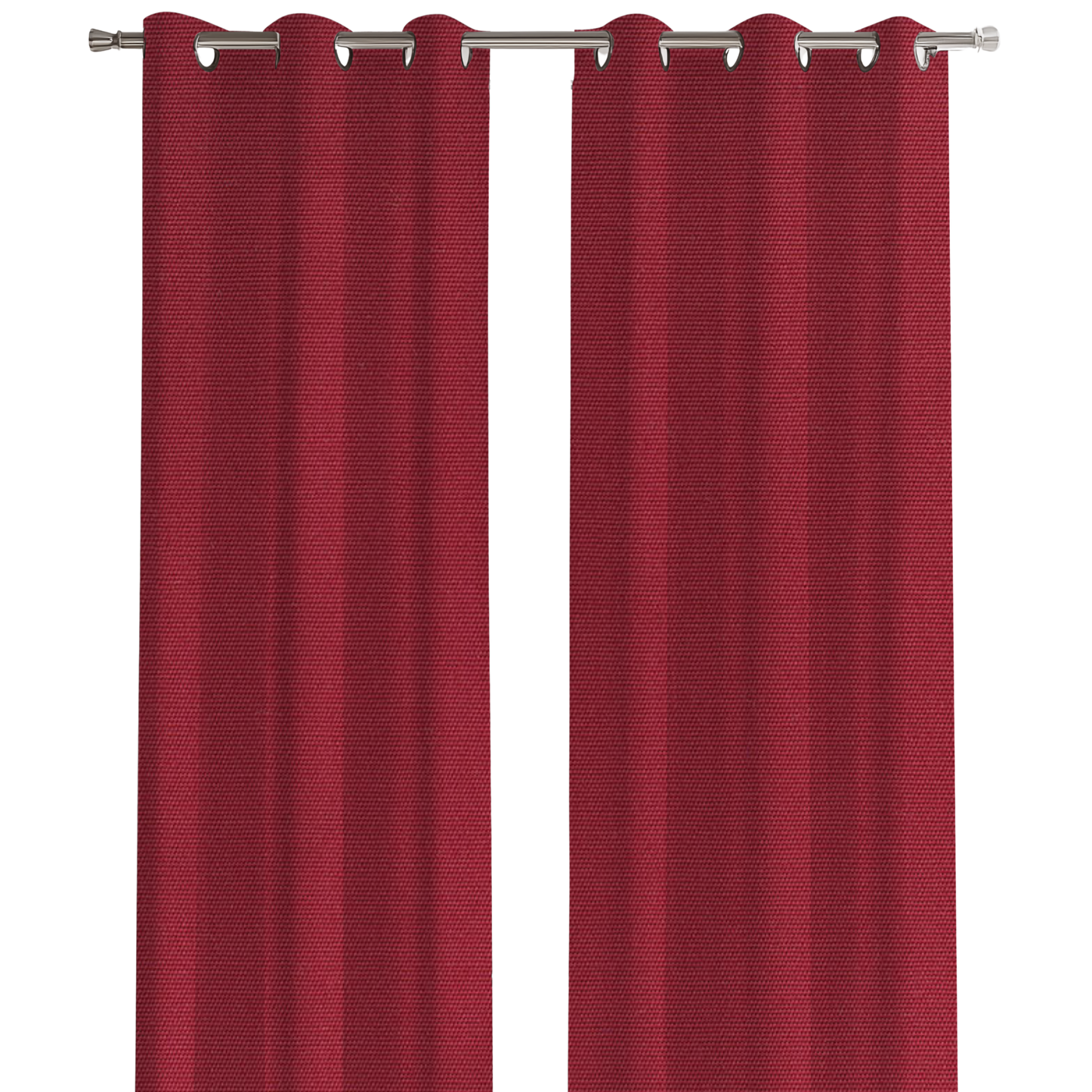 Sunbrella® Outdoor / Indoor Drapery Panel Canvas Burgundy 5436-0000