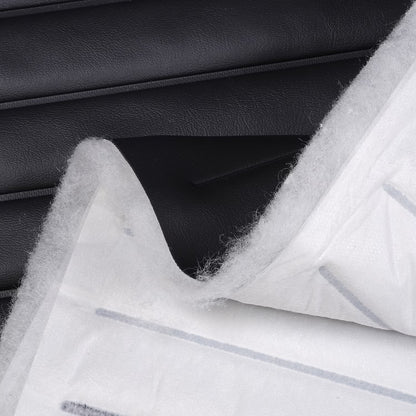 Horizon Capriccio Black 10200-0014 Roll-n-Pleat Marine Vinyl Upholstery Fabric