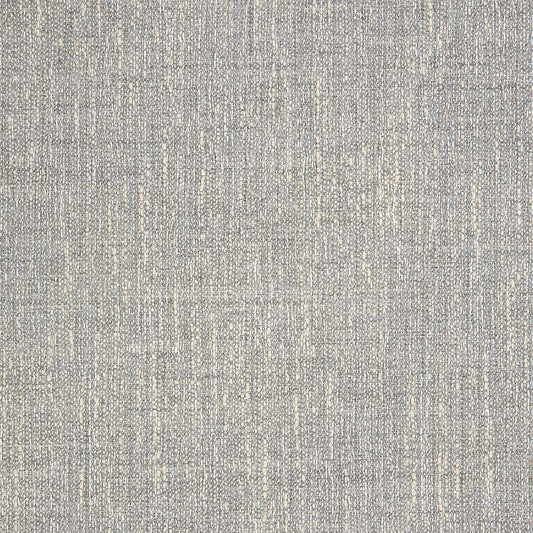 Close-up view of a textured gray fabric.