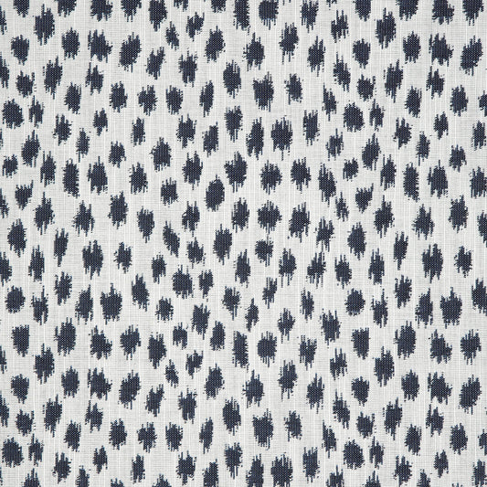 Leopard fabric Patterned fabric with black and white design