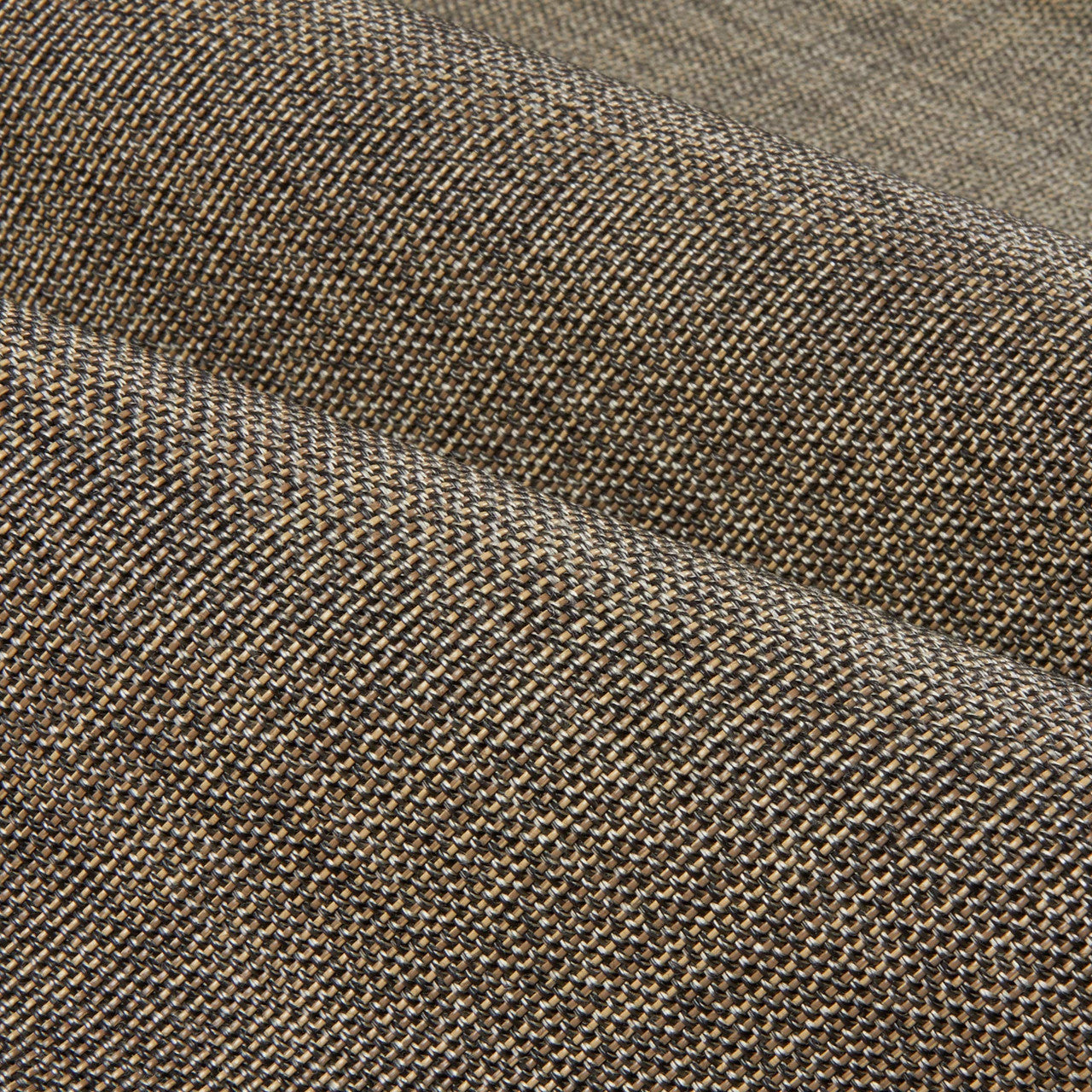 Close-up of brown textured fabric