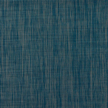 Textured blue fabric pattern with a ruler at the bottom for scale.
