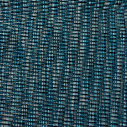 Textured blue fabric pattern with a ruler at the bottom for scale.