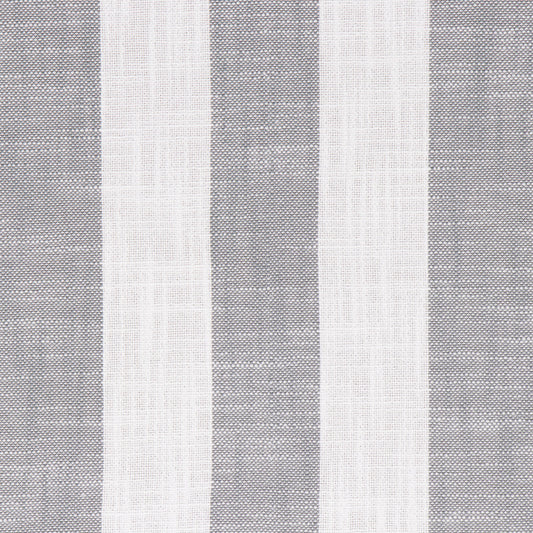 Grey and white stripe fabric
