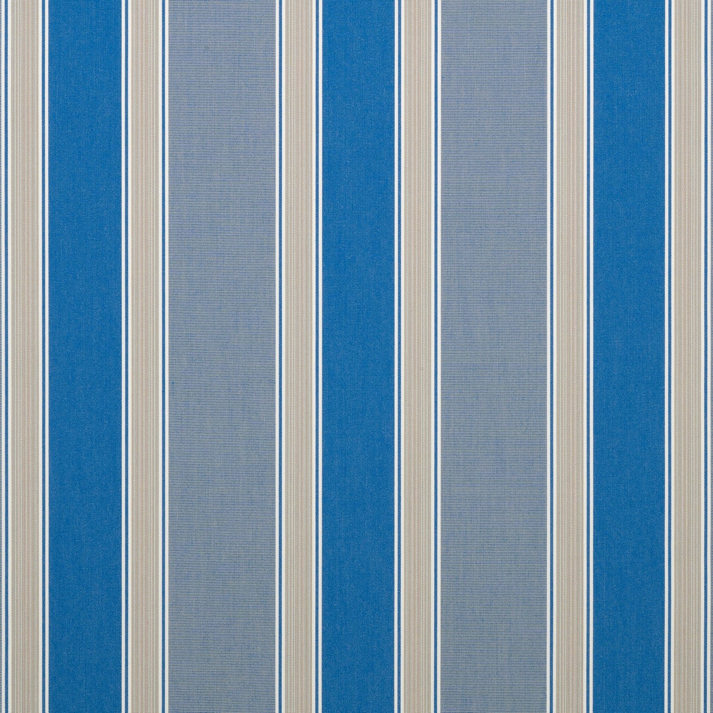 Pattern of blue and gray vertical stripes on a textured fabric background