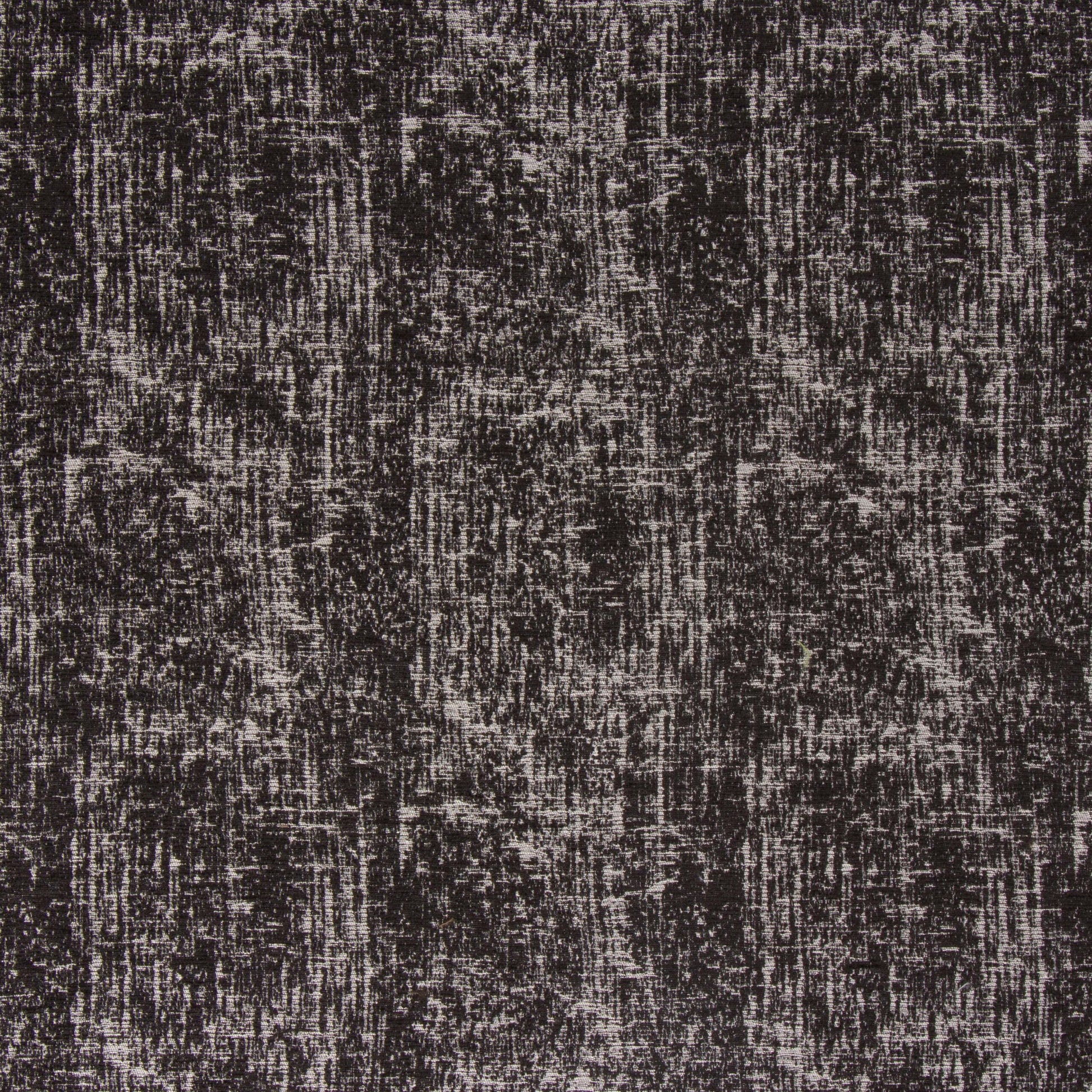 A close-up image of a black solid color fabric, showing the texture and weave of the material.