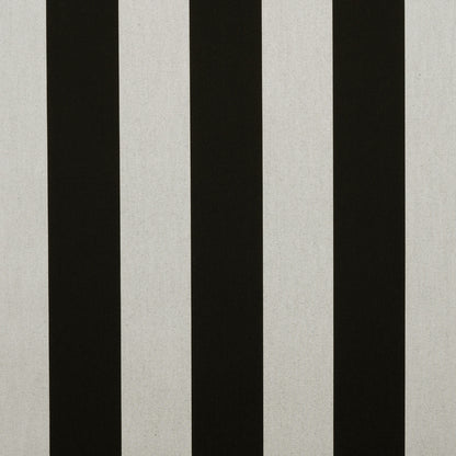 Beaufort Black / White 6 Bar 5704-0000 46-Inch Stripes Awning / Shade Fabric