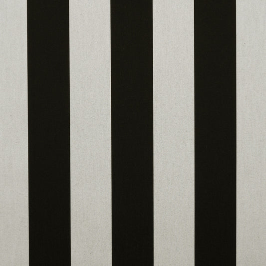 Beaufort Black / White 6 Bar 5704-0000 46-Inch Stripes Awning / Shade Fabric