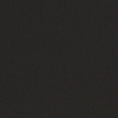 A close-up view of black Sunbrella awning fabric.