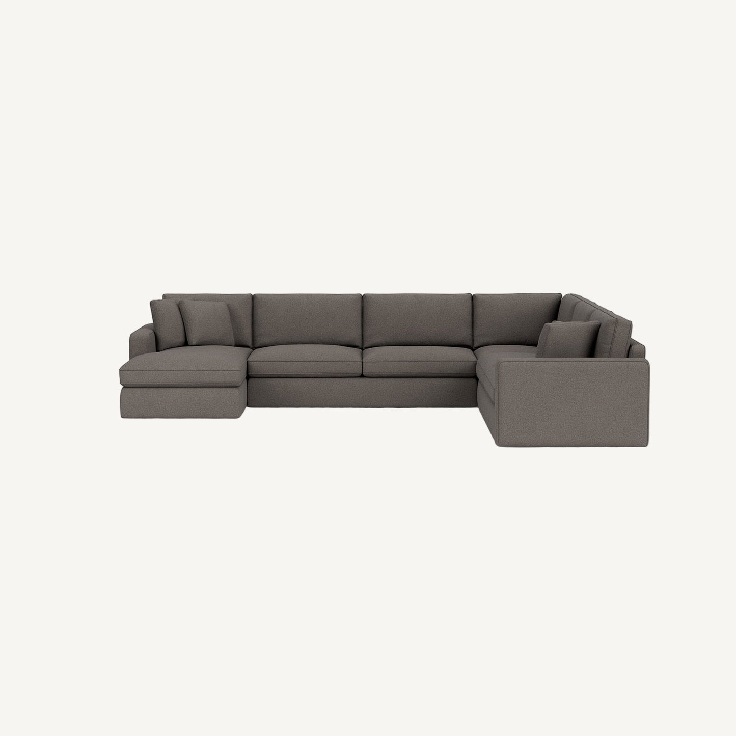 Blend Coal 16001-0008 upholstered on a sofa