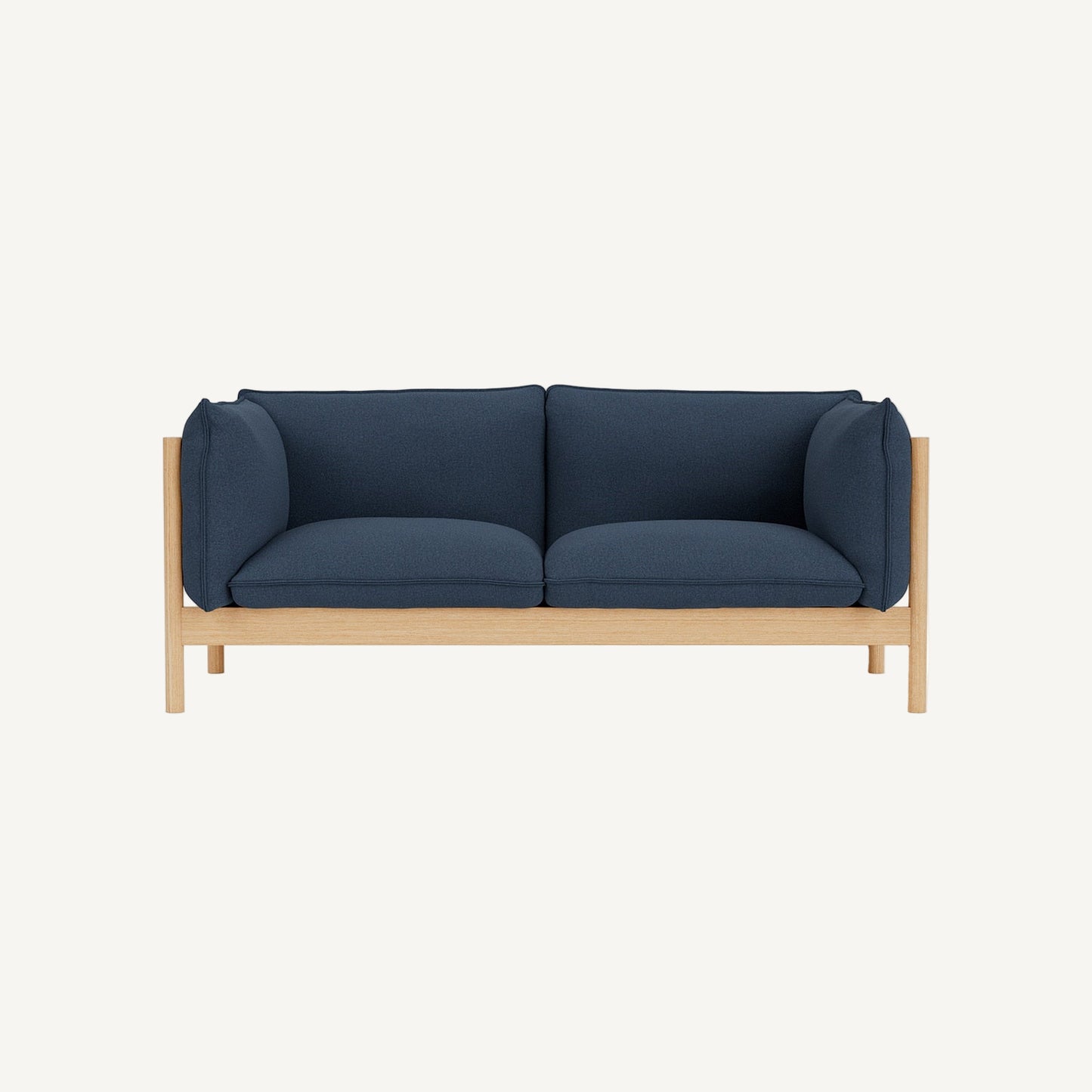 Navy Blend indigo on a sofa