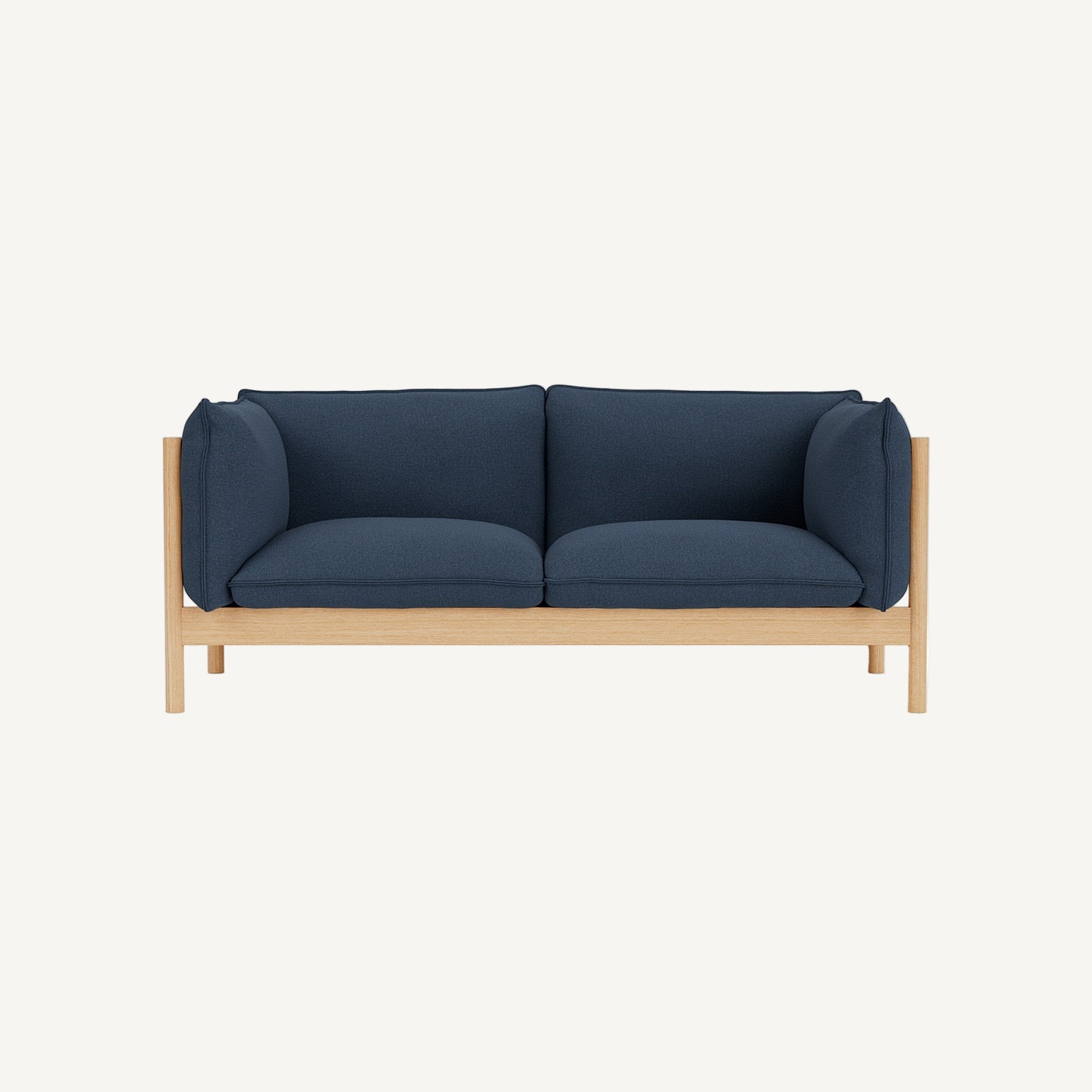 Navy Blend indigo on a sofa