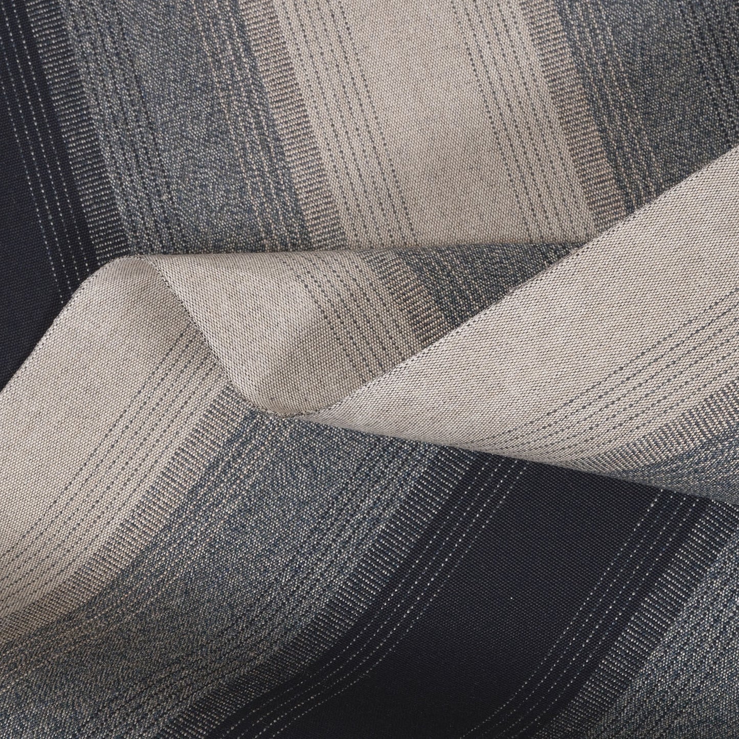 Close-up of gray and black checkered fabric