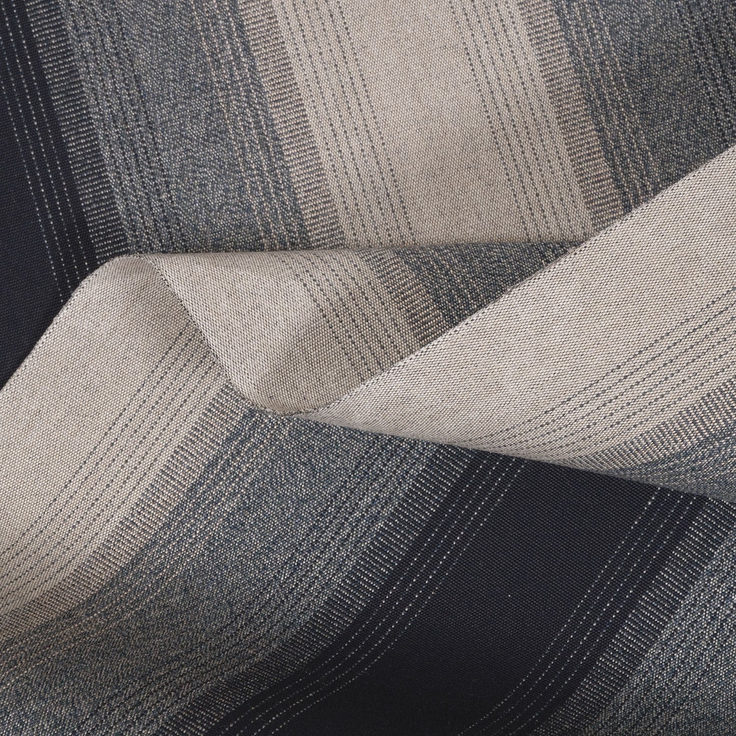 Close-up of gray and black checkered fabric