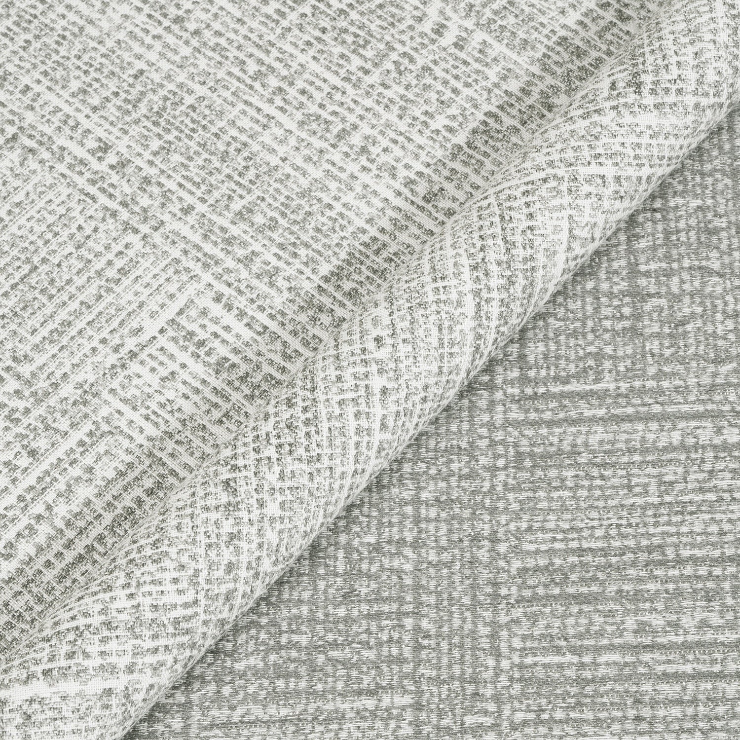 Gray textured fabric with a subtle pattern