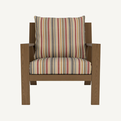 red brown beige black stripe chair cushions