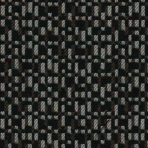 Close-up of a textured black and gray fabric pattern