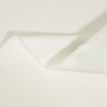 Close-up of white fabric with a subtle texture