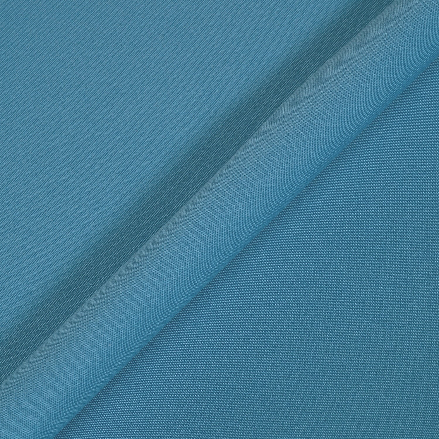 Blue fabric with a subtle texture and pattern