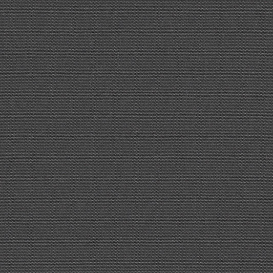 A close-up view of a textured black outdoor fabric.