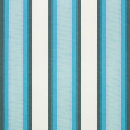 Striped fabric pattern with blue and white vertical stripes