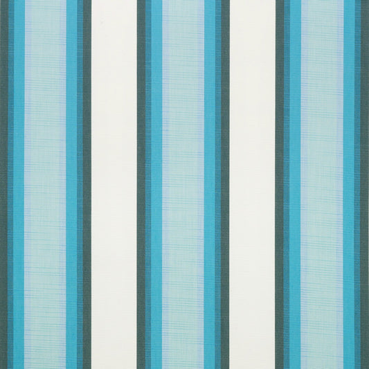 Striped fabric pattern with blue and white vertical stripes