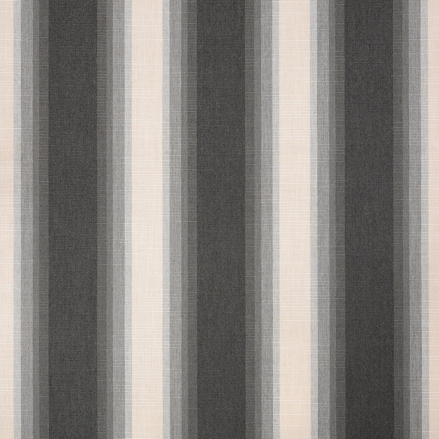 Textured fabric with alternating dark and light stripes