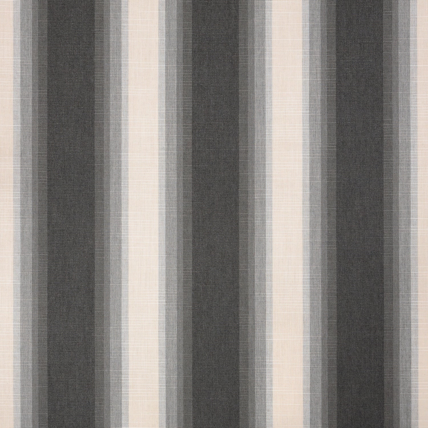 Textured fabric with alternating dark and light stripes