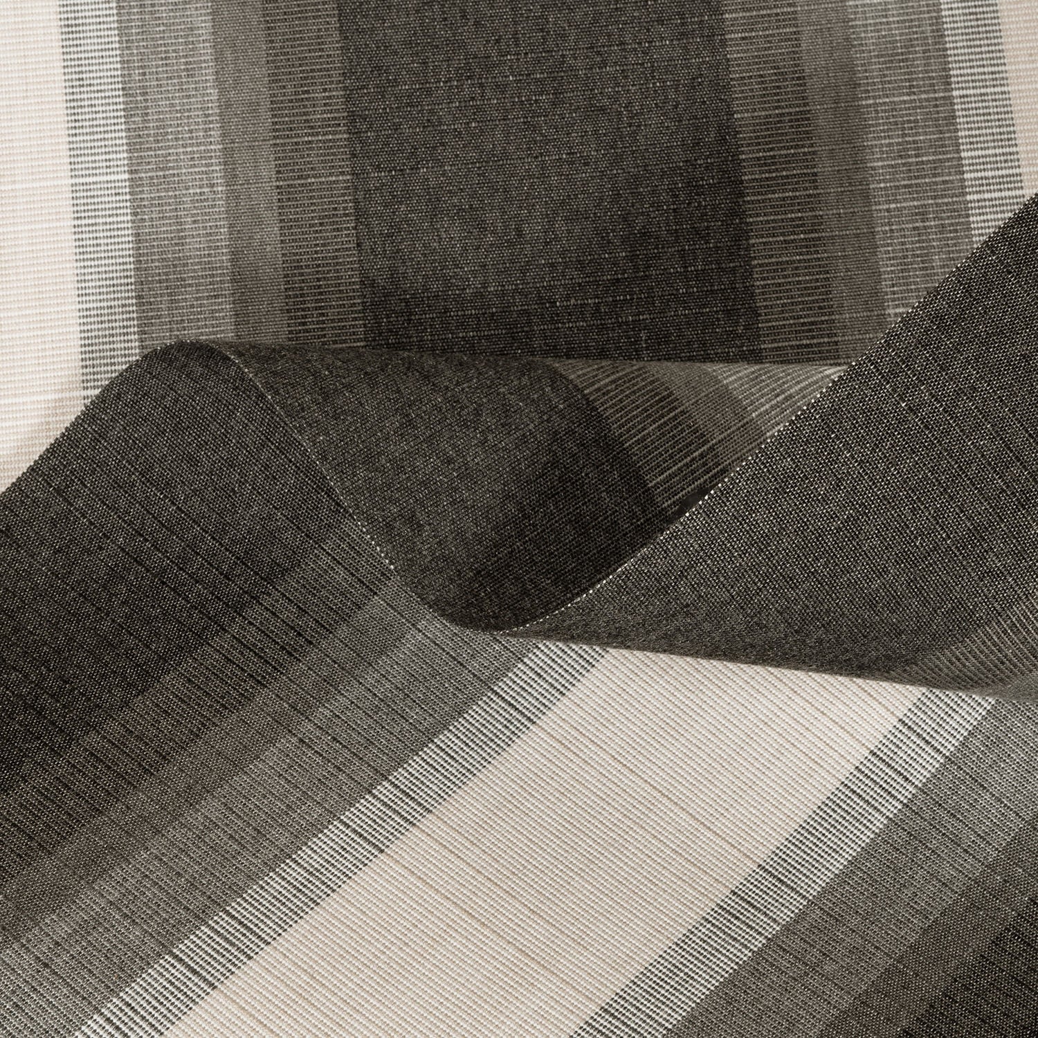 Close-up of textured black and gray fabric with a pattern