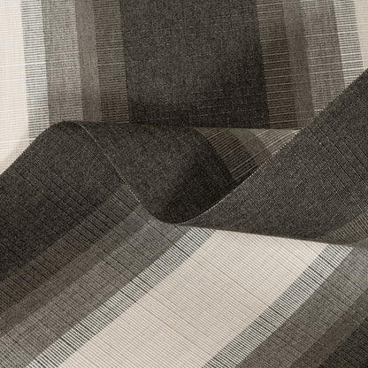 Close-up of textured black and gray fabric with a pattern