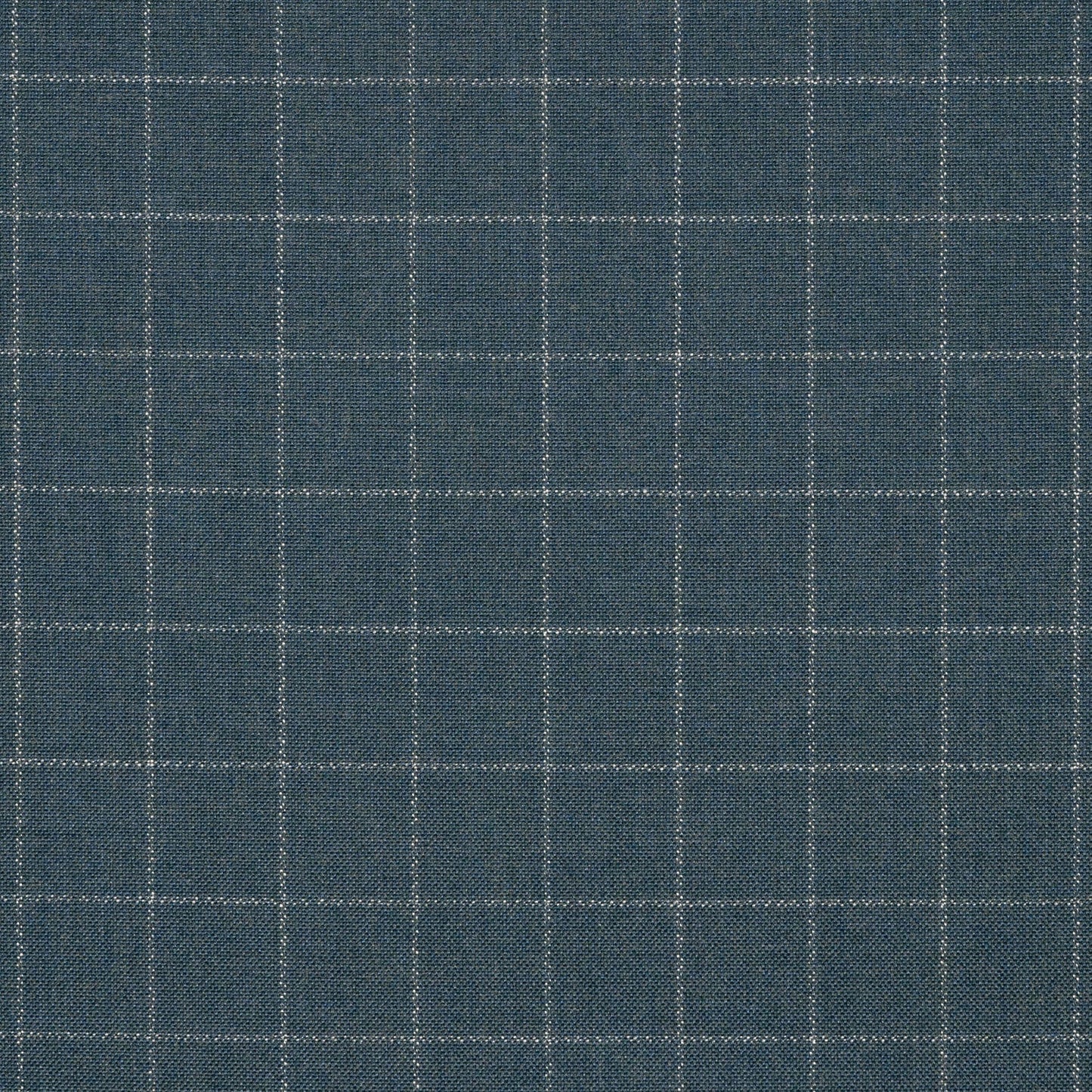 Blue fabric with a check pattern